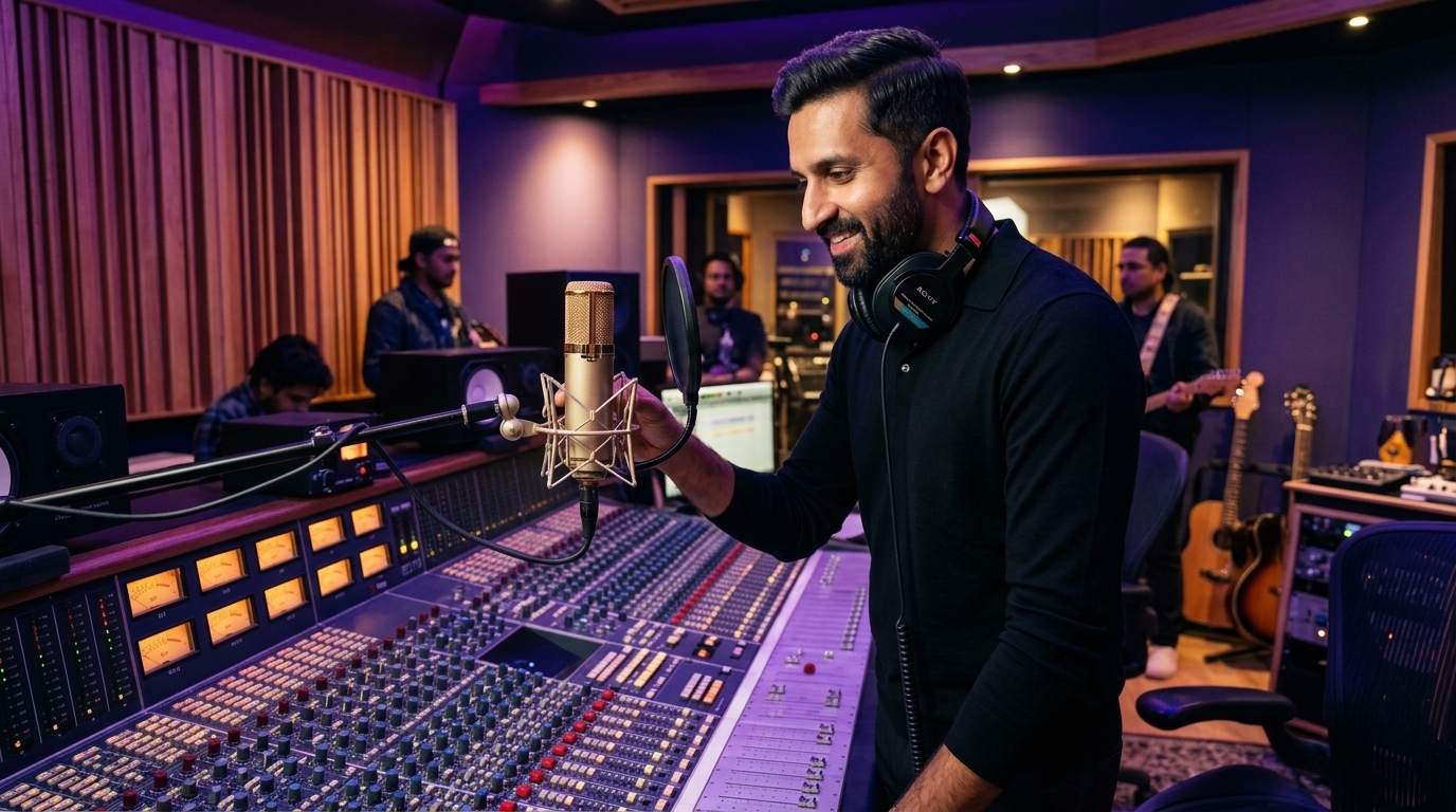 Music Studio Producer The Man of Today Album